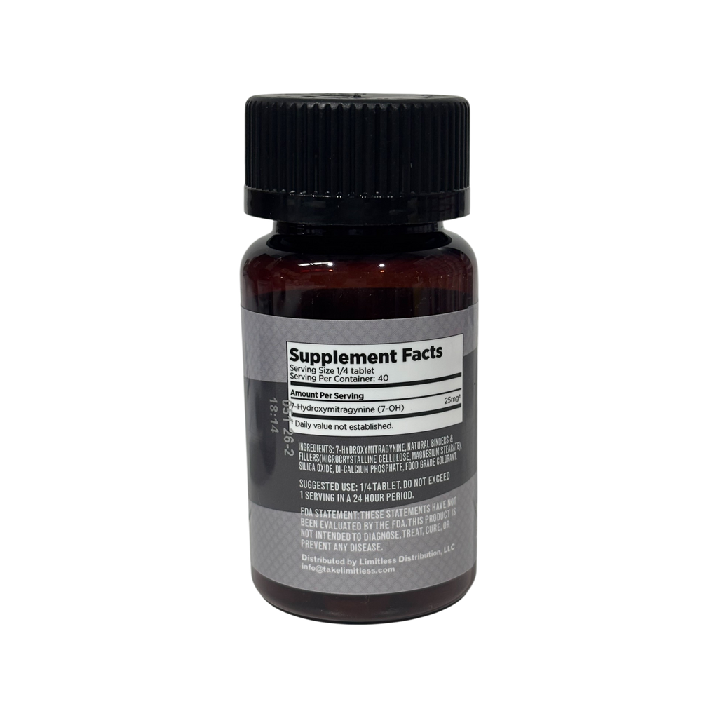 Limitless Platinum Edition 7-OH Tablets | 1000MG 10 Count