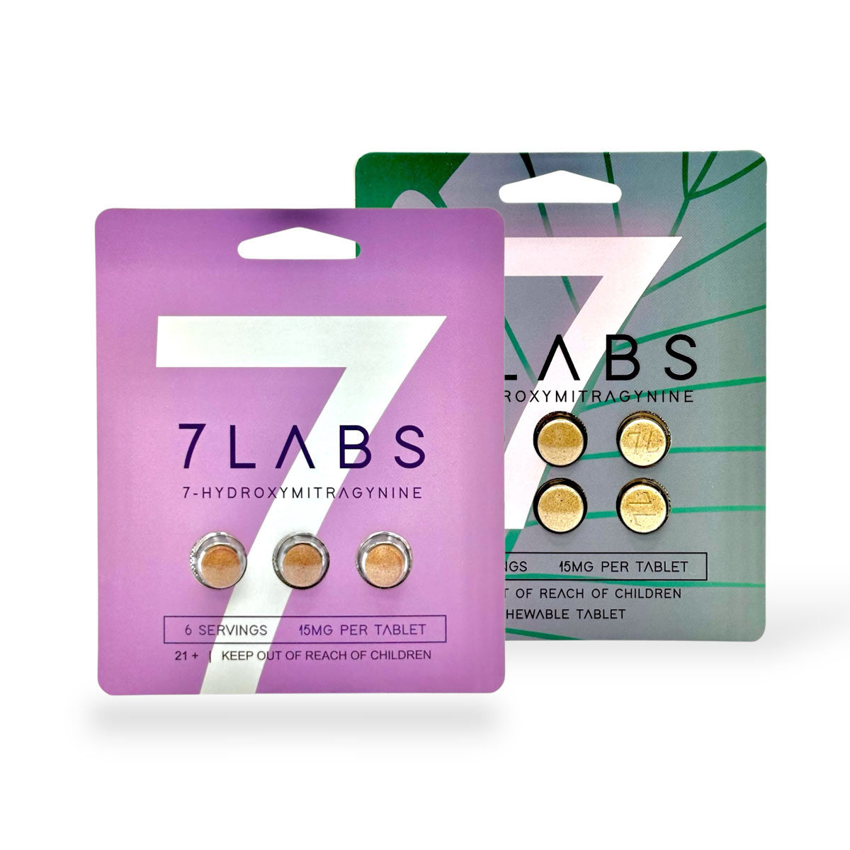 7Labs 15MG 7-Hydroxymitragynine Tablets | 3CT