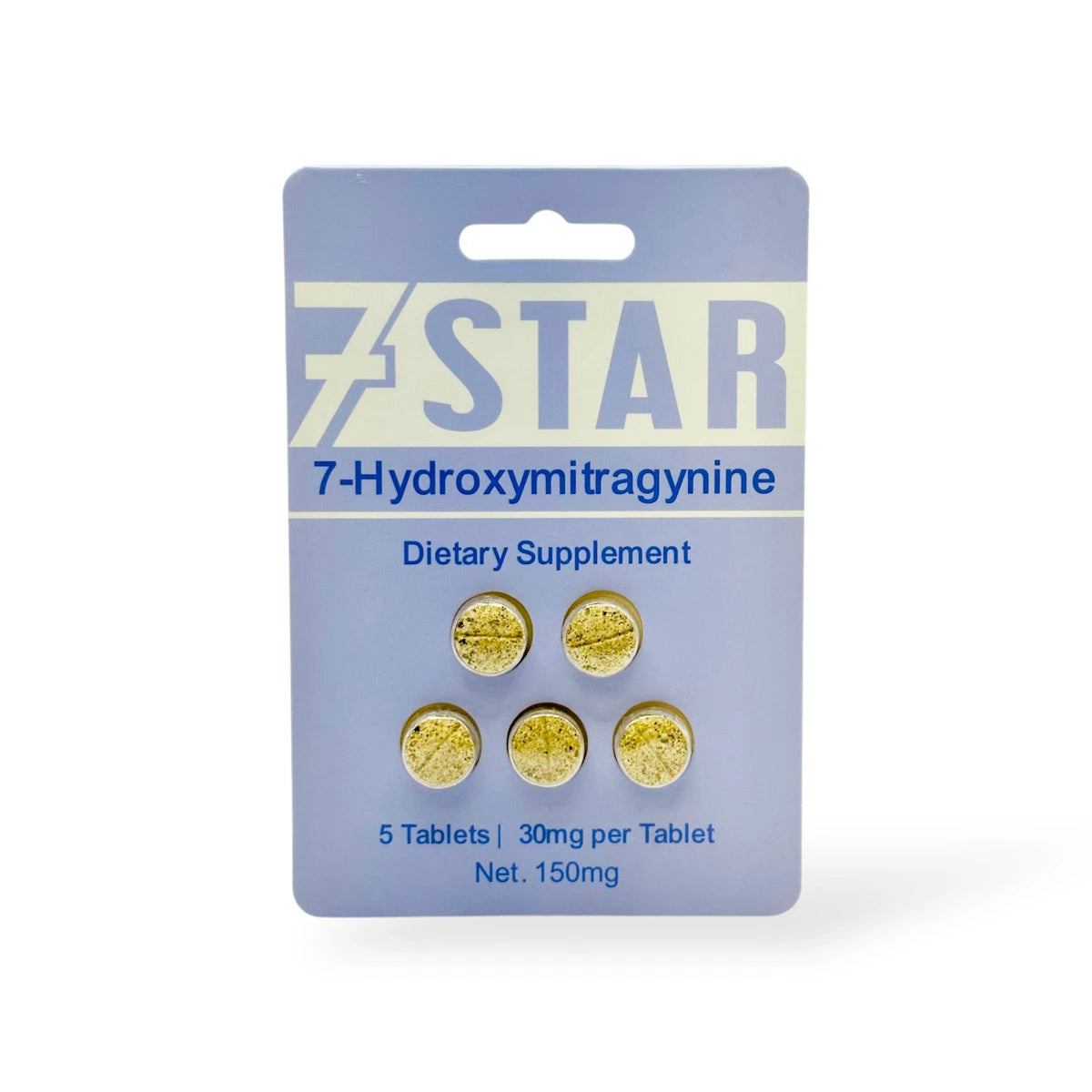 7 Star 7-Hydroxymitragynine Extract Tablets | 30MG Per Tablet