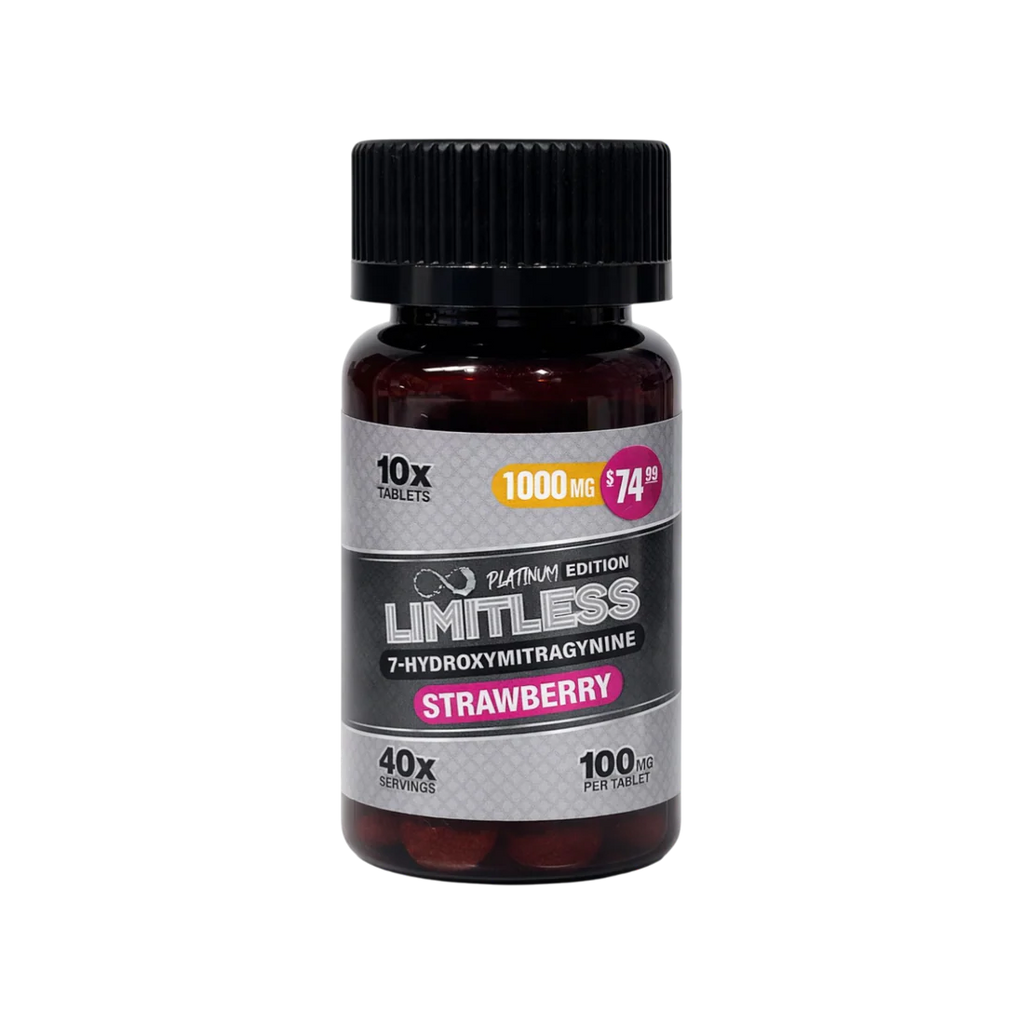 Limitless Platinum Edition 7-OH Tablets | 1000MG 10 Count