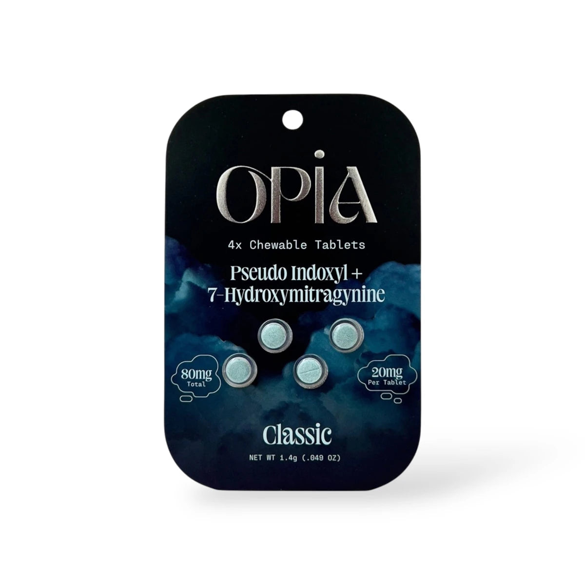 Opia Pseudo + 7OH Chewable Tablets Classic | 80MG